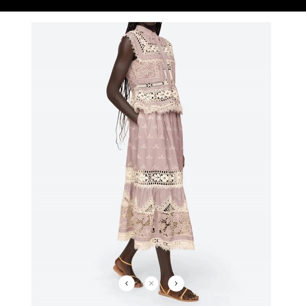 SEA NY Joah Lilac blouse